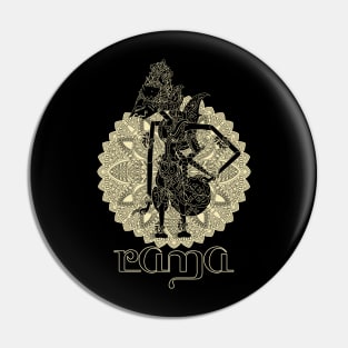 Shadow Puppets Rama Pin