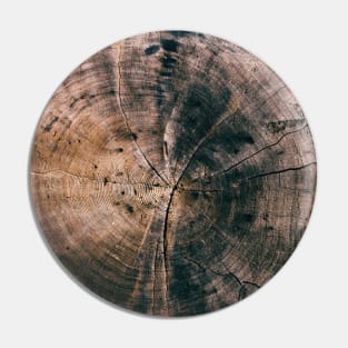 Wood cut tree rings Pin