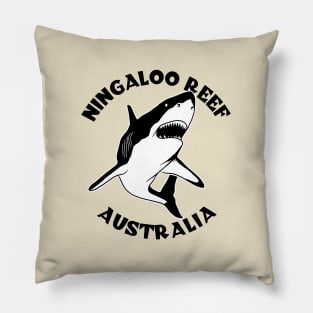 Shark Diving At Ningaloo Reek Pillow