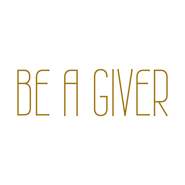 Be a Giver by CelestialCharmCrafts