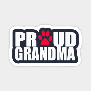 Dog Gifts and Ideas - Proud Dog Grandma Magnet