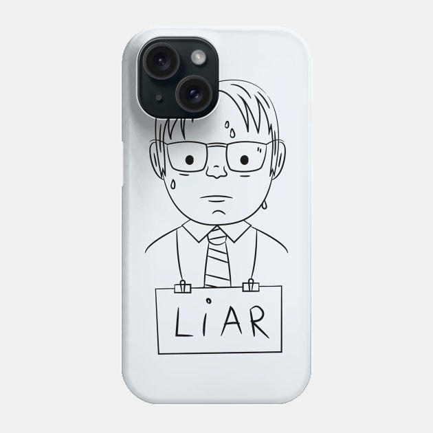 The Office border print Phone Case by Polikarp308