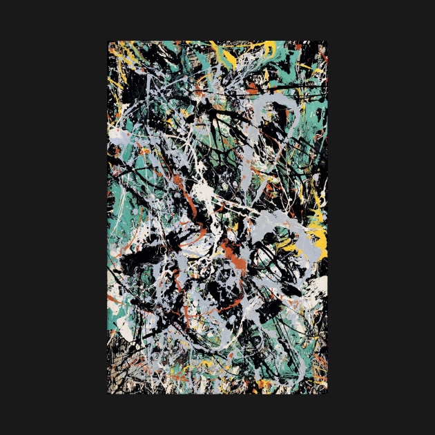 Jackson pollock fantastic art by Linnystore