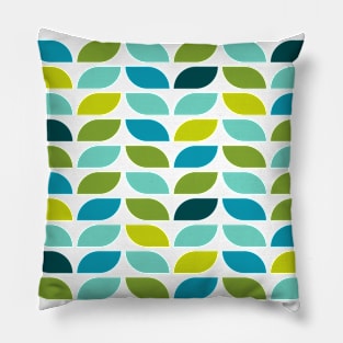 Geometric Pattern: Leaf: Spring Pillow