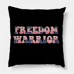 Freedom Of Speech, Freedom Warrior, Pillow