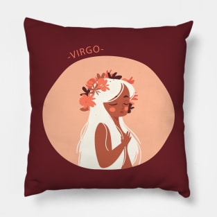 Zodiac Virgo Pillow