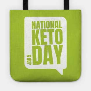 Happy National Keto Day Diet - Ketones Wear Ketogenic Tote