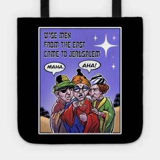 Three Wise Stooges Tote