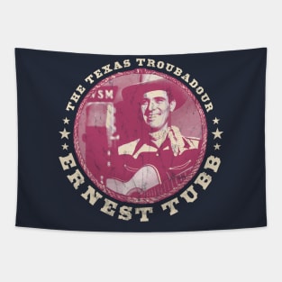 Ernest Tubb - The Texas Troubadour RETRO Tapestry