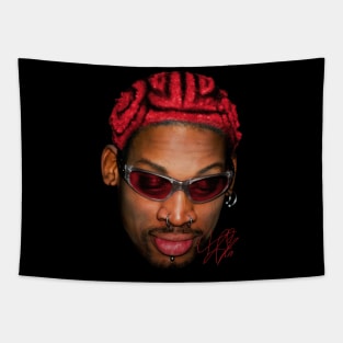 The Worm Unapologetically Dennis Rodman Tapestry