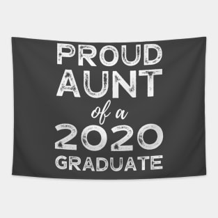 Womens Proud Aunt Of A 2020 Graduate Class Graduation Tapestry