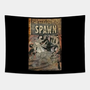 Dave Sim's The Haunt of Spawn (distressed) Tapestry