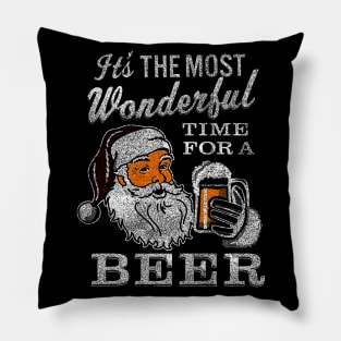 It's The Most Wonderful Time For A Beer Pillow