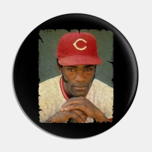 George Foster in Cincinnati Reds, 1977 Pin