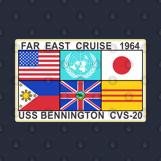 Far east Cruise 1964 - USS Bennington by MBK