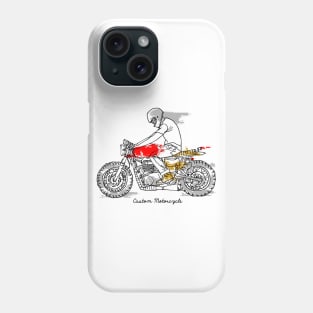 Custom Motorcycle (Bright Color) Phone Case