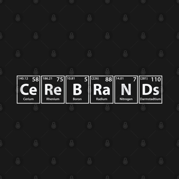 Cerebrands (Ce-Re-B-Ra-N-Ds) Periodic Elements Spelling by cerebrands