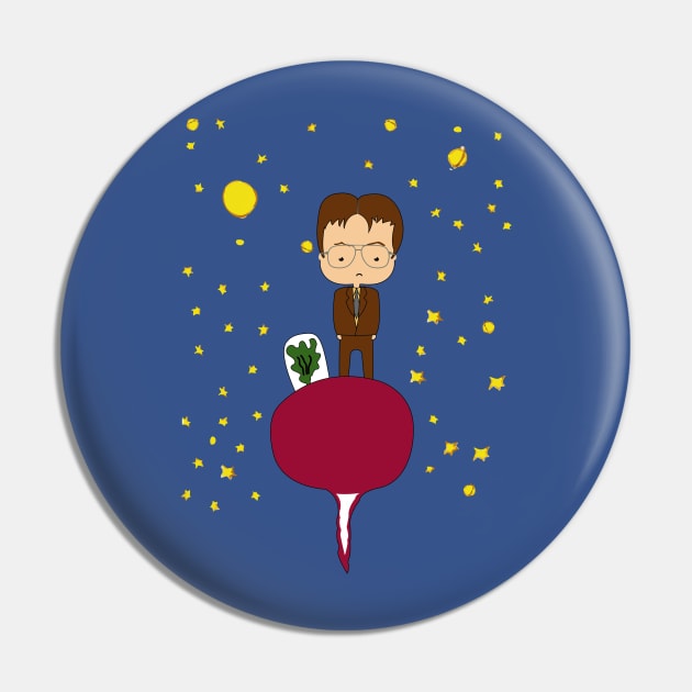 Dwight Schrute Pin by Creotumundo