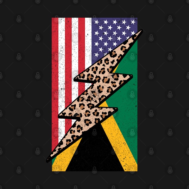 Half American Half Jamaican Leopard Print From Jamaica by Way Down South