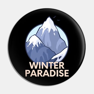The winter paradise Pin