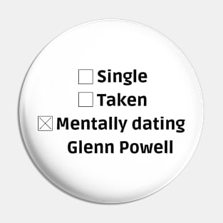 mentally dating glenn powell Pin