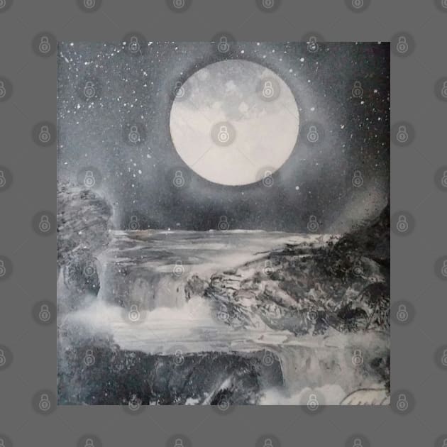 Moon river by Edwardtiptonart