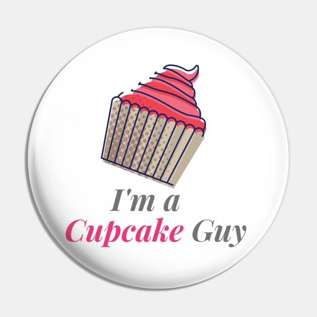 Cupcake guy Pin by Lore Vendibles