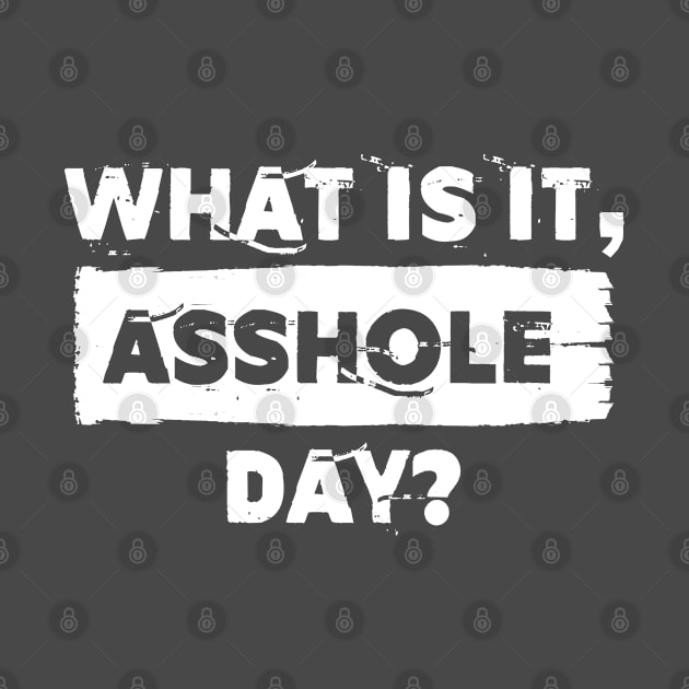 What is it, asshole day? by PlimPlom