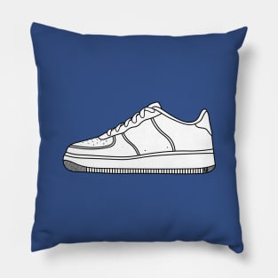 White Sneaker Pillow