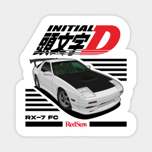 RX7 FC3S Initial D Magnet