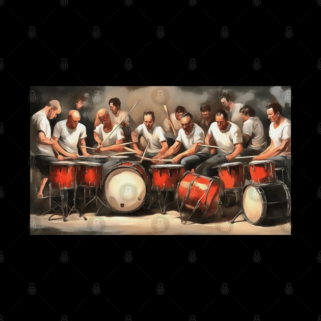 Twelve Drummers The Apostles Creed by taiche