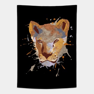 Lioness Head Tapestry