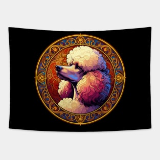 Art Deco Standard Poodle - Cool Poodle Art Tapestry