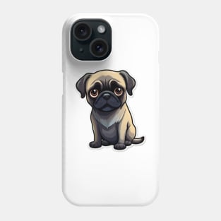 Cute Pug Dog - Dogs Pugs Phone Case