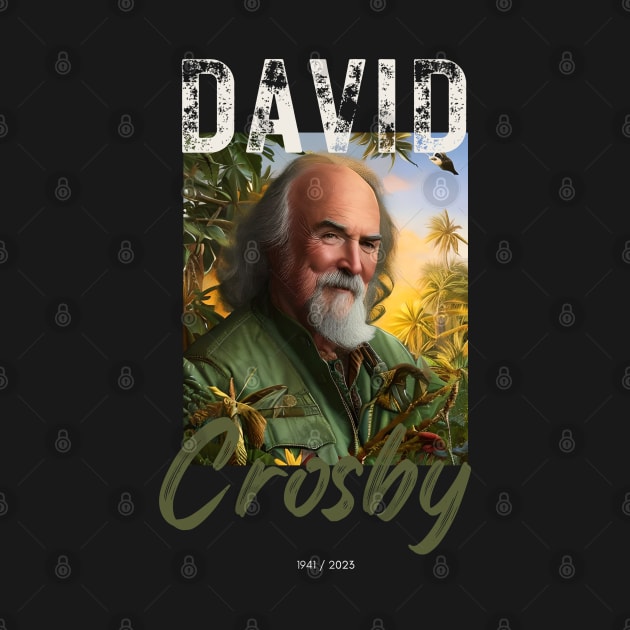 David Crosby vintage by Nasromaystro