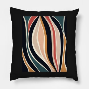 Rise - Modern Abstract Art Print Pillow