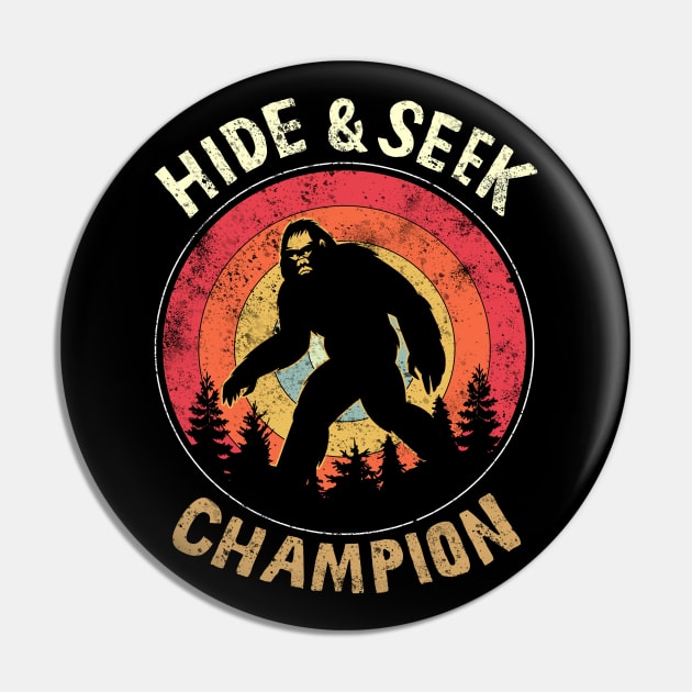 BIG FOOT HIDE & SEEK CHAMPION Pin by AMOS_STUDIO