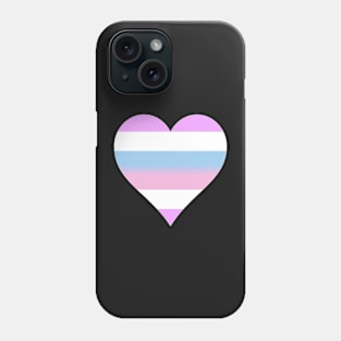 intersex pride heart Phone Case