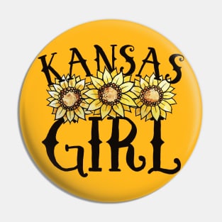 Kansas Girl Pin