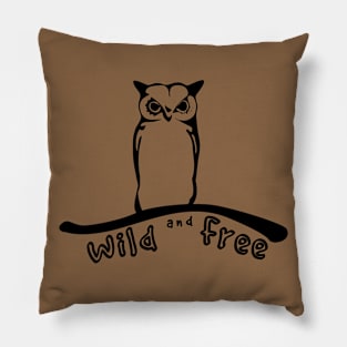 Wild and Free 8 Pillow