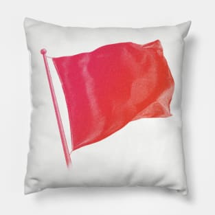 Red Flag Pillow