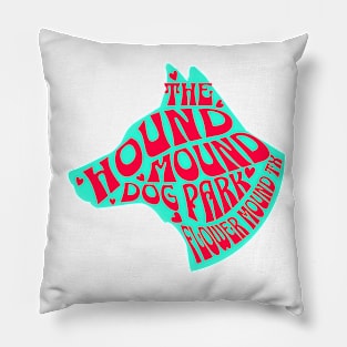 the hound mound dog park Pillow