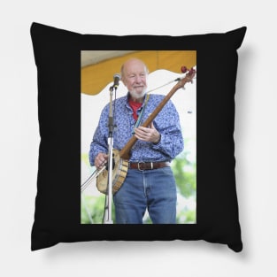 Pete Seeger Photograph Pillow