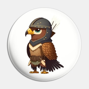 Hawk Warrior Pin