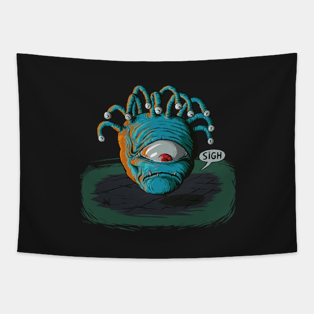 Beholder Tapestry by Dmon28