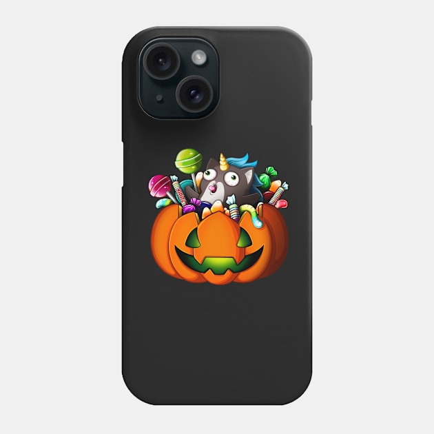 Halloween & Fluff Yeah Phone Case by MaryPou