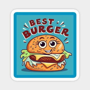 Best Burger Magnet