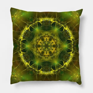 Magnificent fractal mandala Pillow