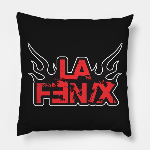 La Fenix Logo Pillow by LaFenix