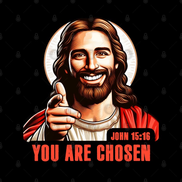 John 15:16 You Are Chosen by Plushism